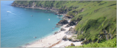 Lantic Bay, nr Polruan