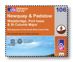 Newquay Padstow (OS Explorer Map 106)