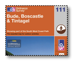 Bude Boscastle (OS Explorer Map 111)