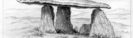 R. T. Pentreath sketches of Cornish Cromlechs