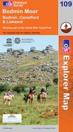 Bodmin Moor (OS Explorer Map 109)