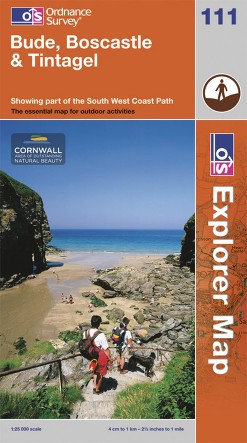 Bude Boscastle (OS Explorer Map 111)