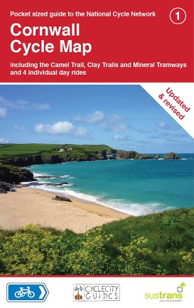 Cornwall Cycle Map; includes Camel Trail, Mineral Tramways and more!