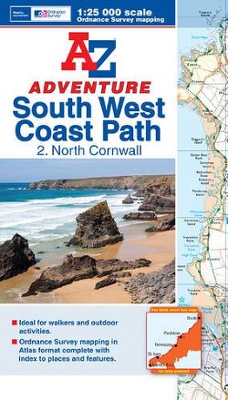 A-Z Adventure Atlas - North Cornwall